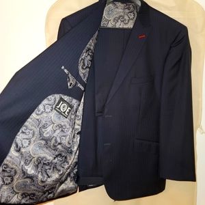 Men's size 48 Dark Navy Blue Suit